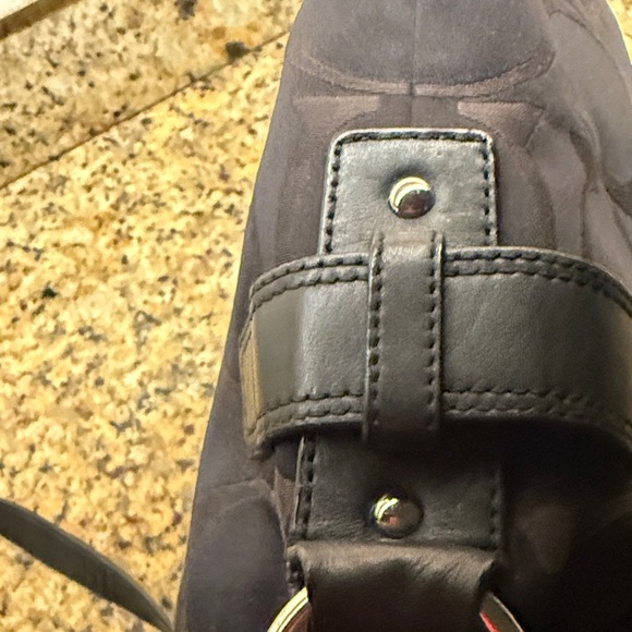 Coach Dark Gray Crossbody Bag - Picture 5 of 8